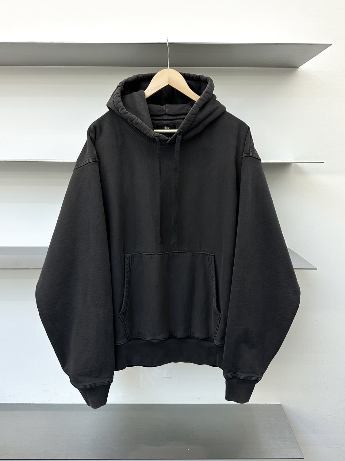 스투시 23SS 피그먼트 다이드 플리스 후드티 상품이미지1