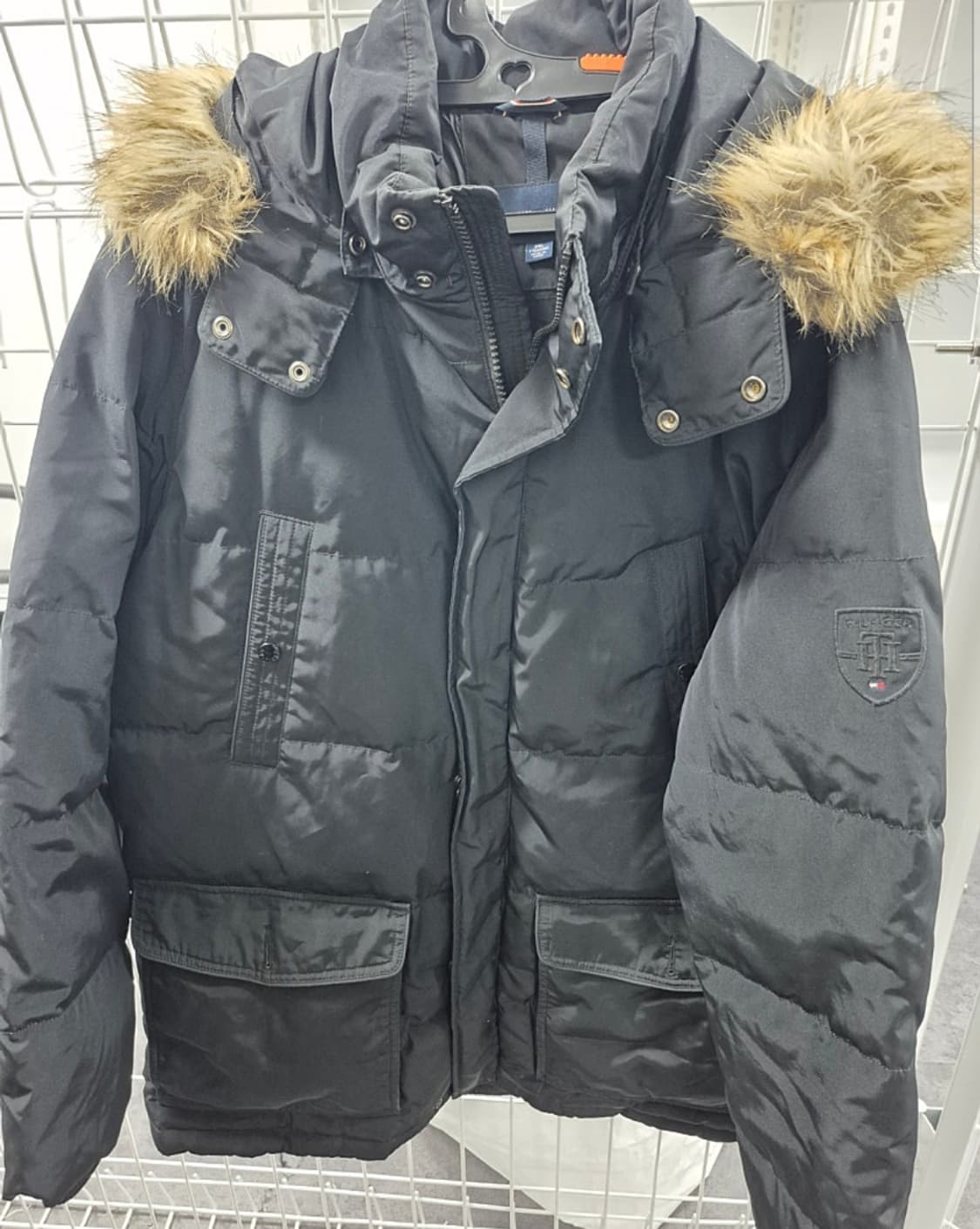 타미힐피거 정품 오리털패딩 110사이즈 팝니다 상품이미지1