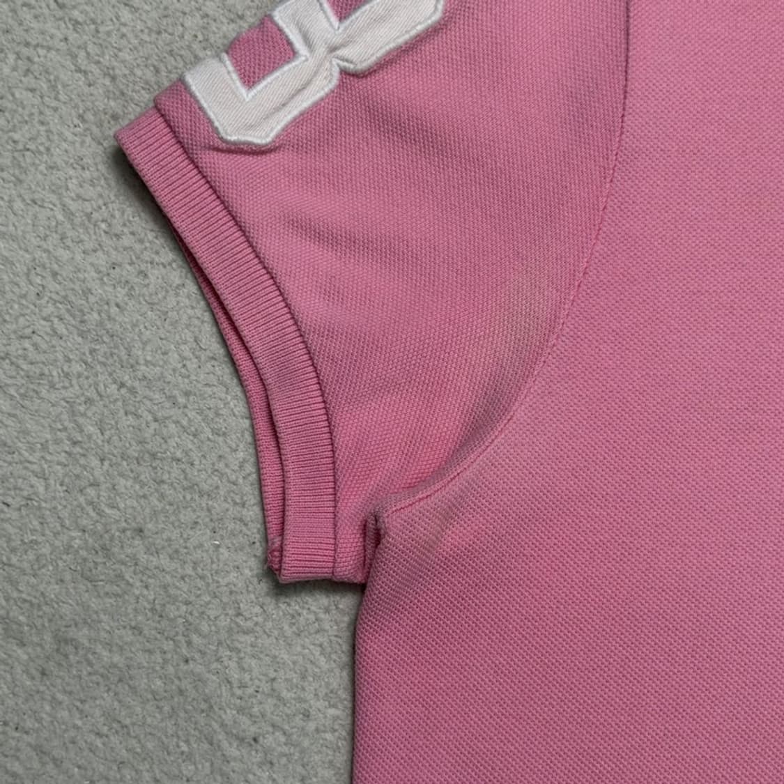 폴로 랄프로렌 빅포니 PK 카라 티셔츠 핑크 M 상품이미지3