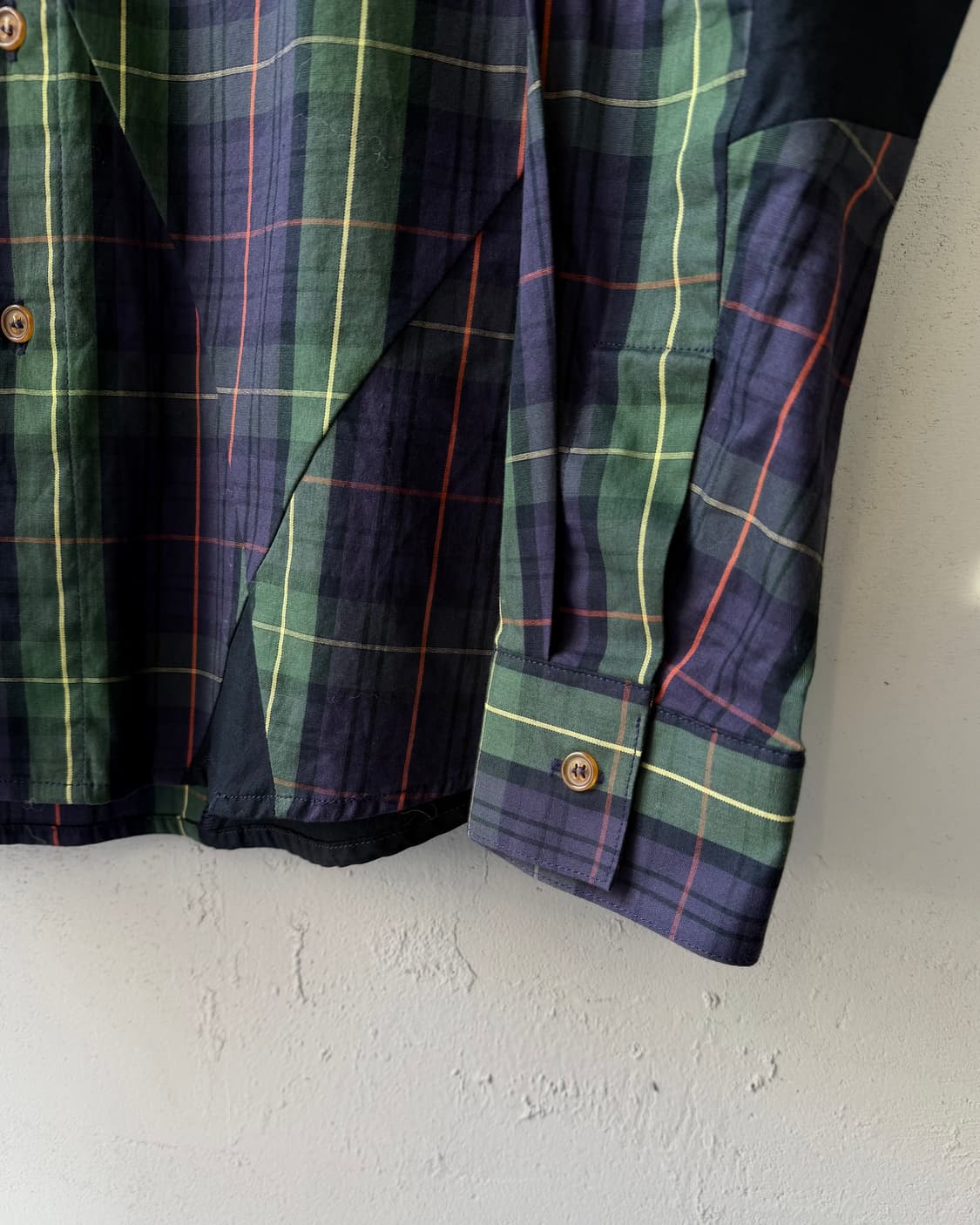 Vivienne Westwood man unbalanced 체크셔츠 상품이미지5