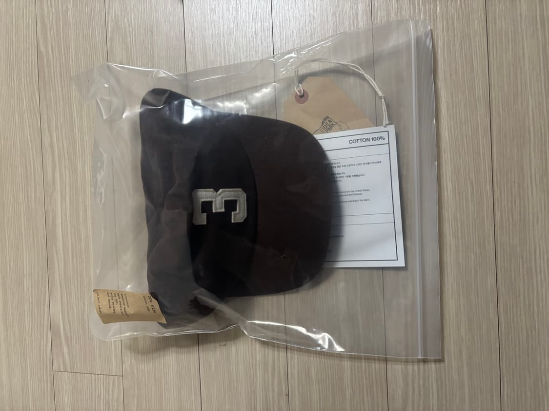 컬렉트피시스 5패널 캡 모자 브라운 새상품 상품이미지2