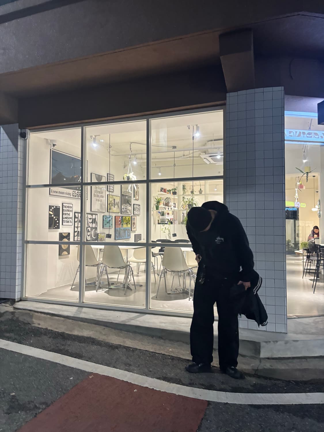 IEY 카고 블랙와이드팬츠 상품이미지1