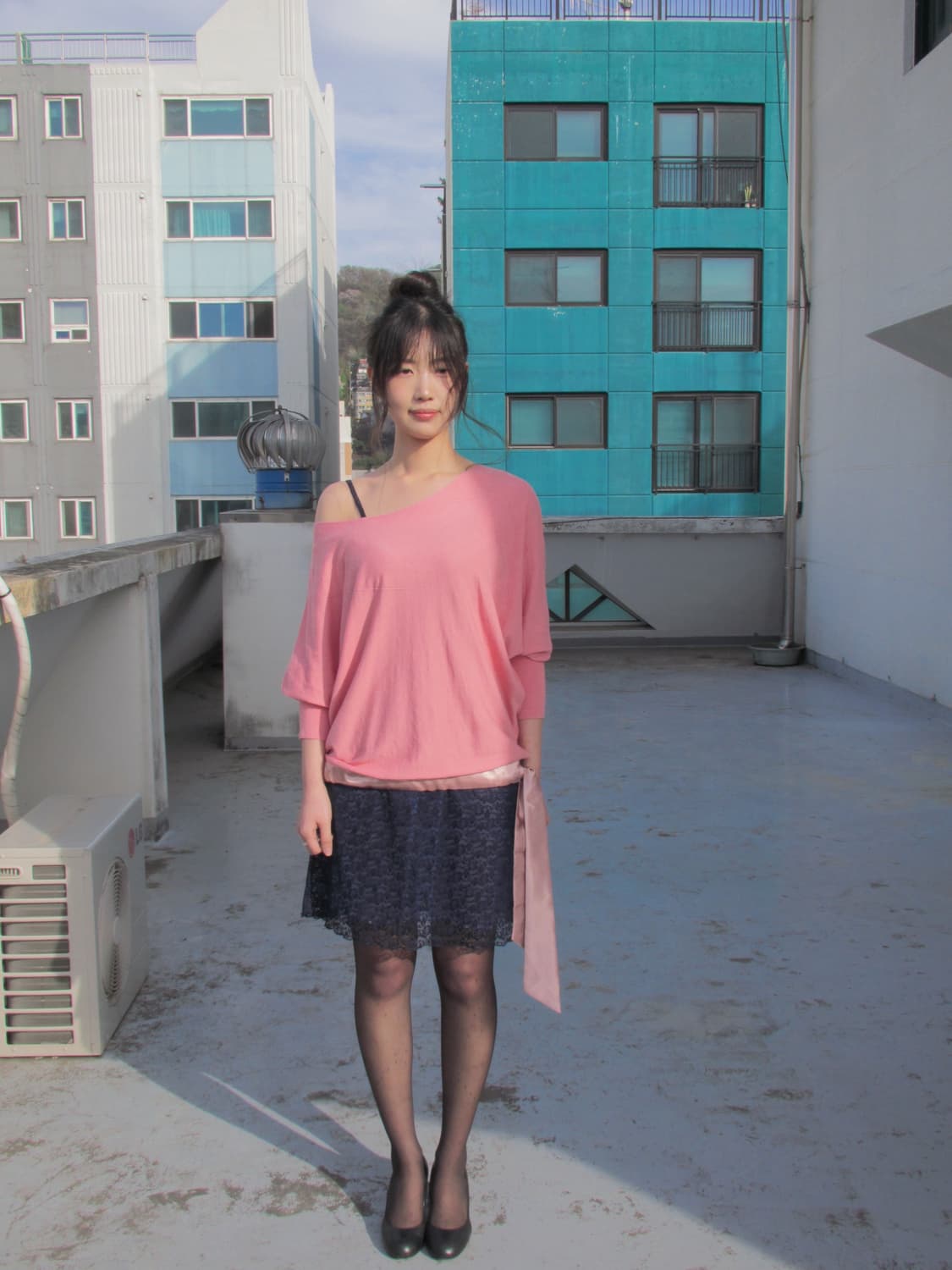 Indivi ribbon knit 상품이미지3