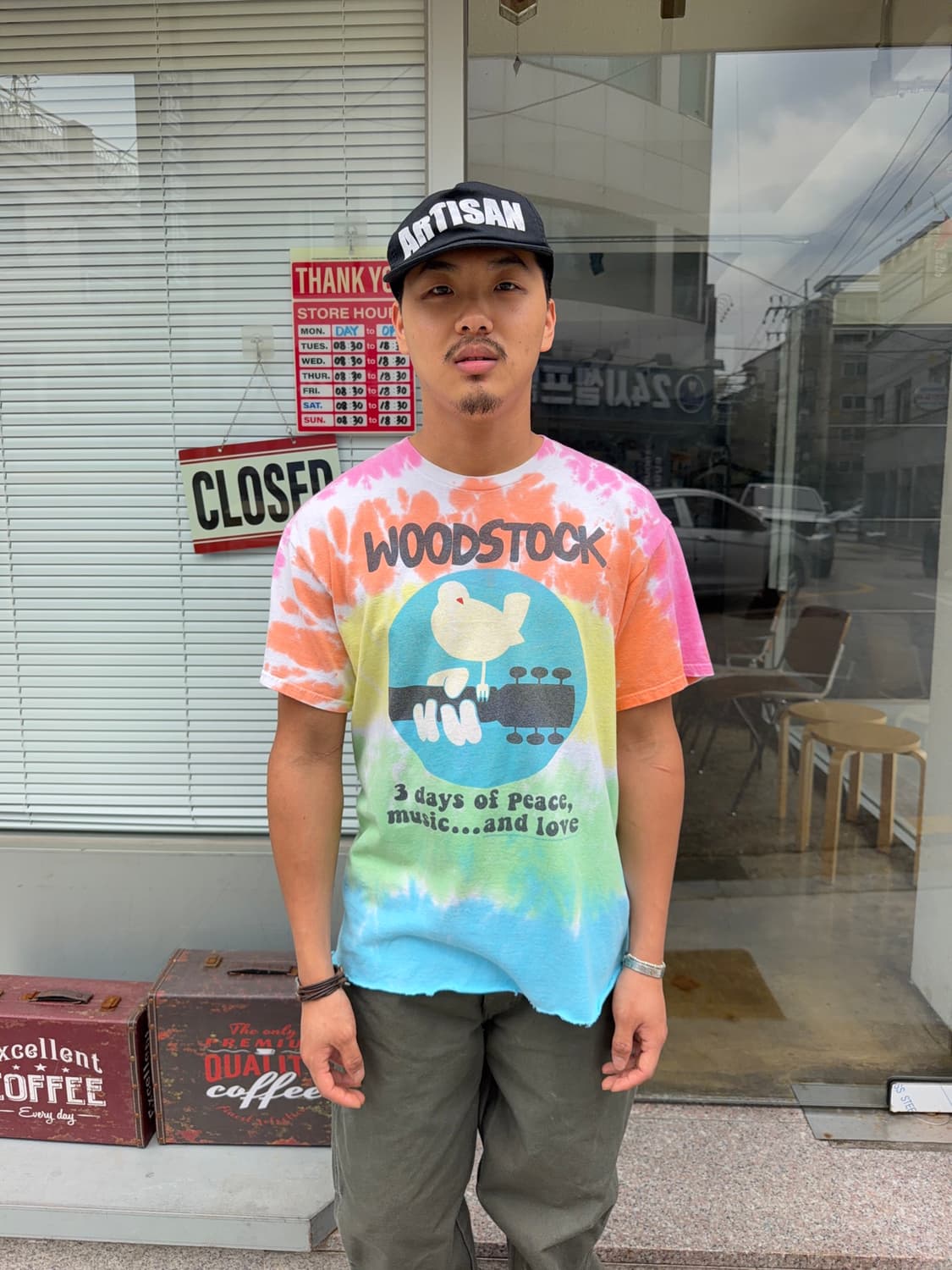 WOODSTOCK cutting Tee 상품이미지2