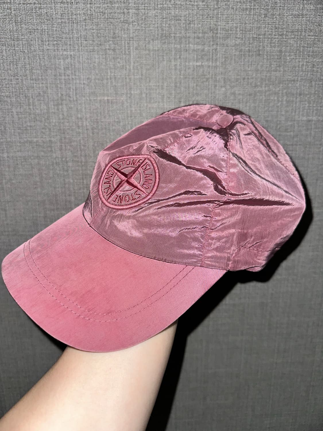 스톤 아일랜드 나일론 메탈 볼캡 상품이미지1