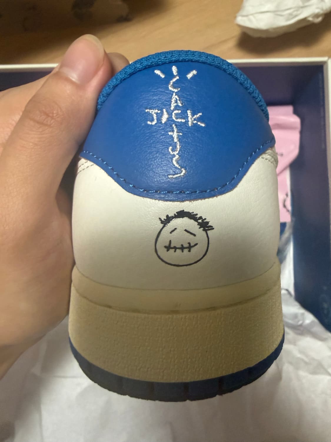 나이키 조던1 트레비스 스캇 프라그먼트2 280 얼리페어제품 풀구성 상품이미지5