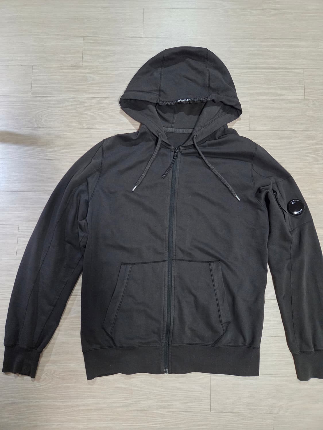 C.P컴퍼니 가먼트다잉 후드 집업 (XL) 상품이미지1