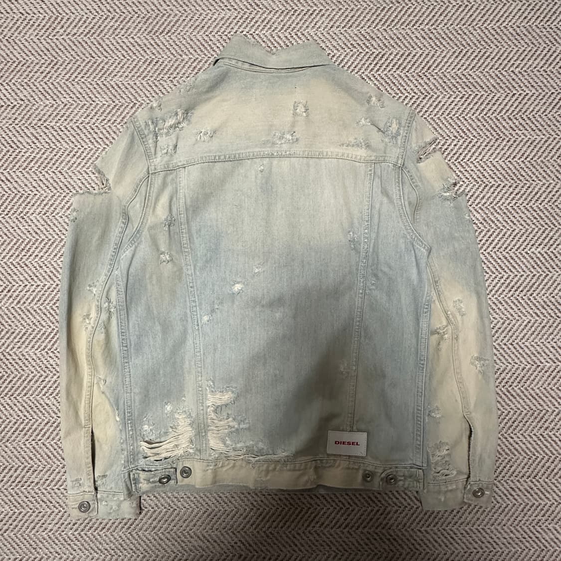 DIESEL damage denim jacket 상품이미지2