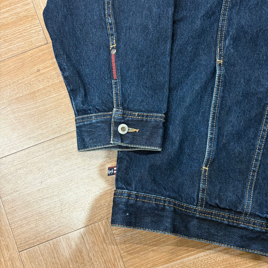 팻팜 딥블루 데님 자켓 상품이미지7