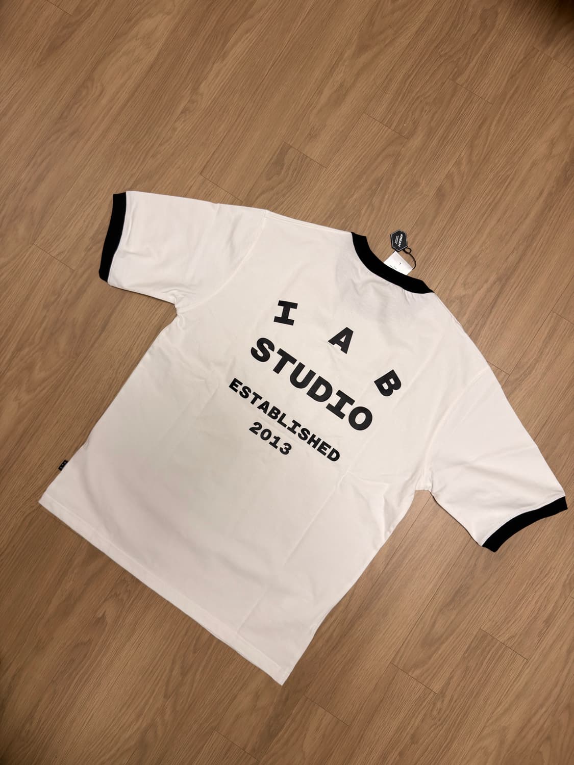 IAB Established T-Shirt White Black 상품이미지1