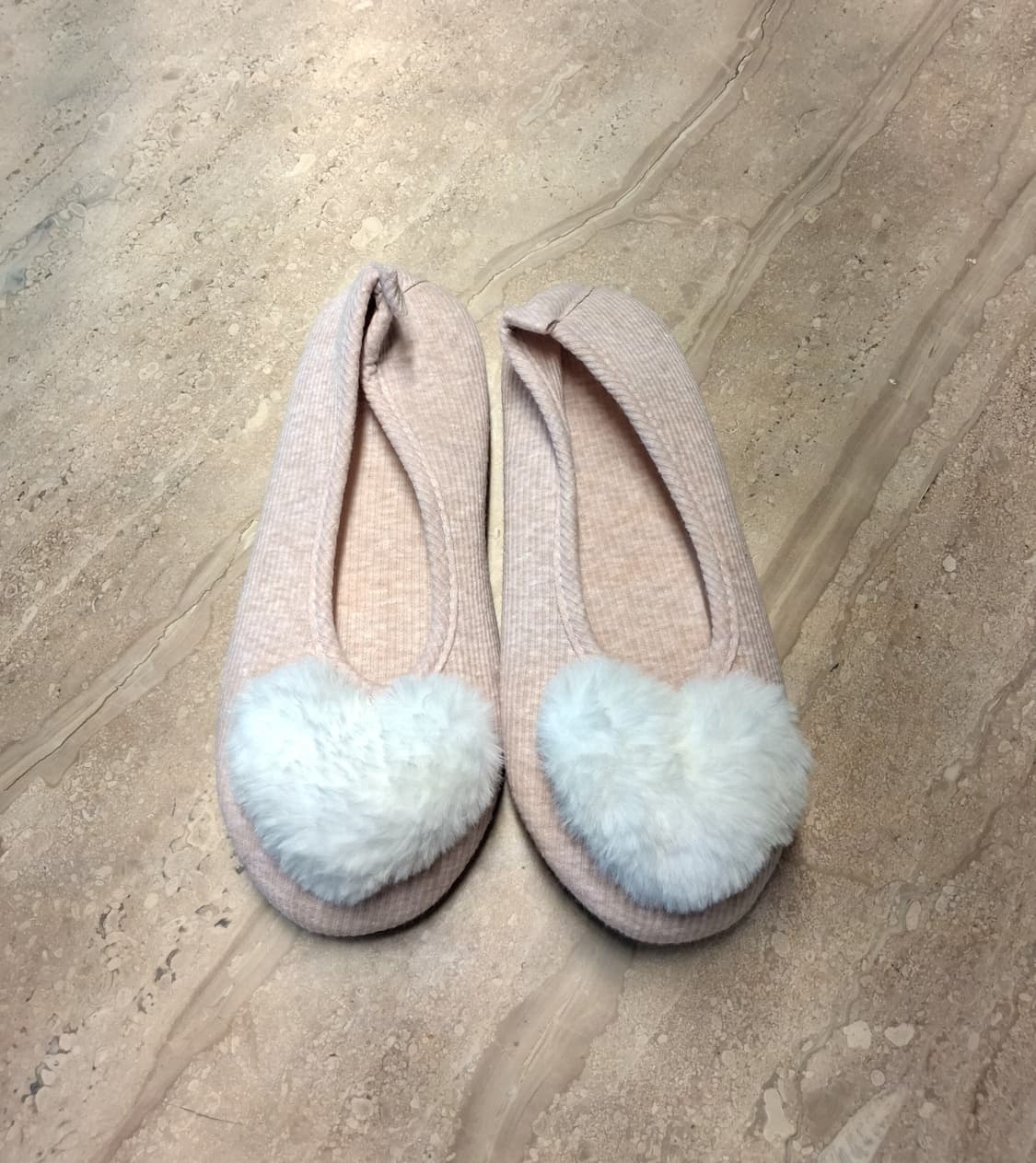 하트폼폼 슬리퍼(새상품) 상품이미지3