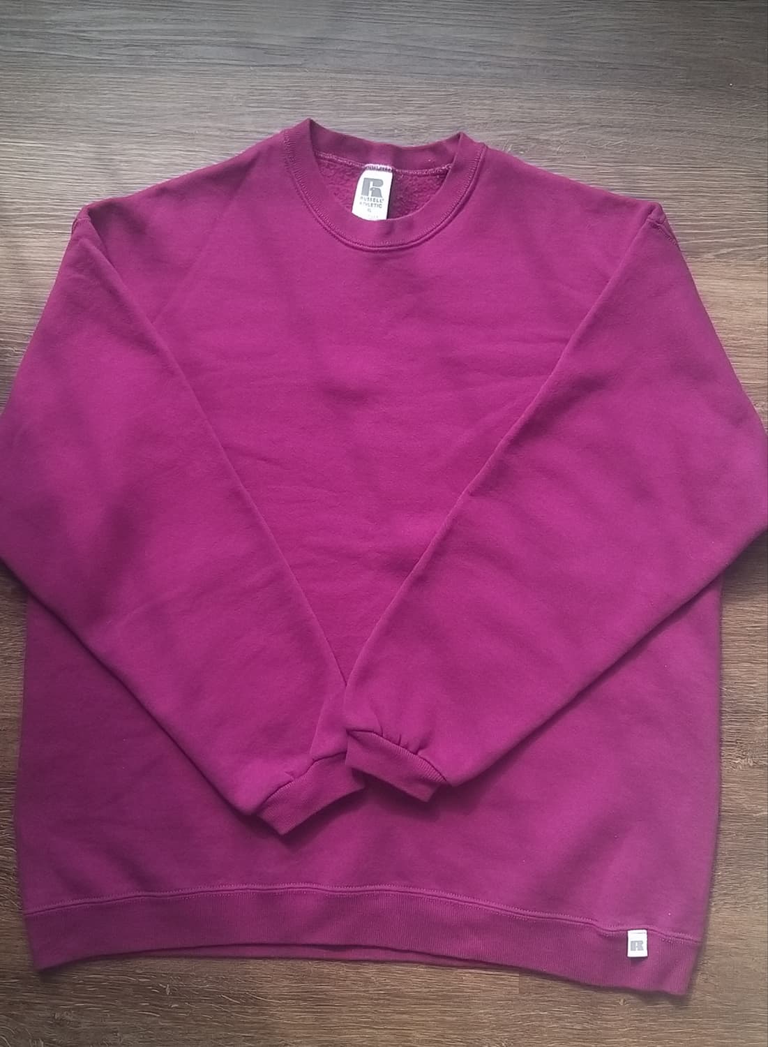 90s USA제 러셀 애슬레틱 퍼플 맨투맨 상품이미지1