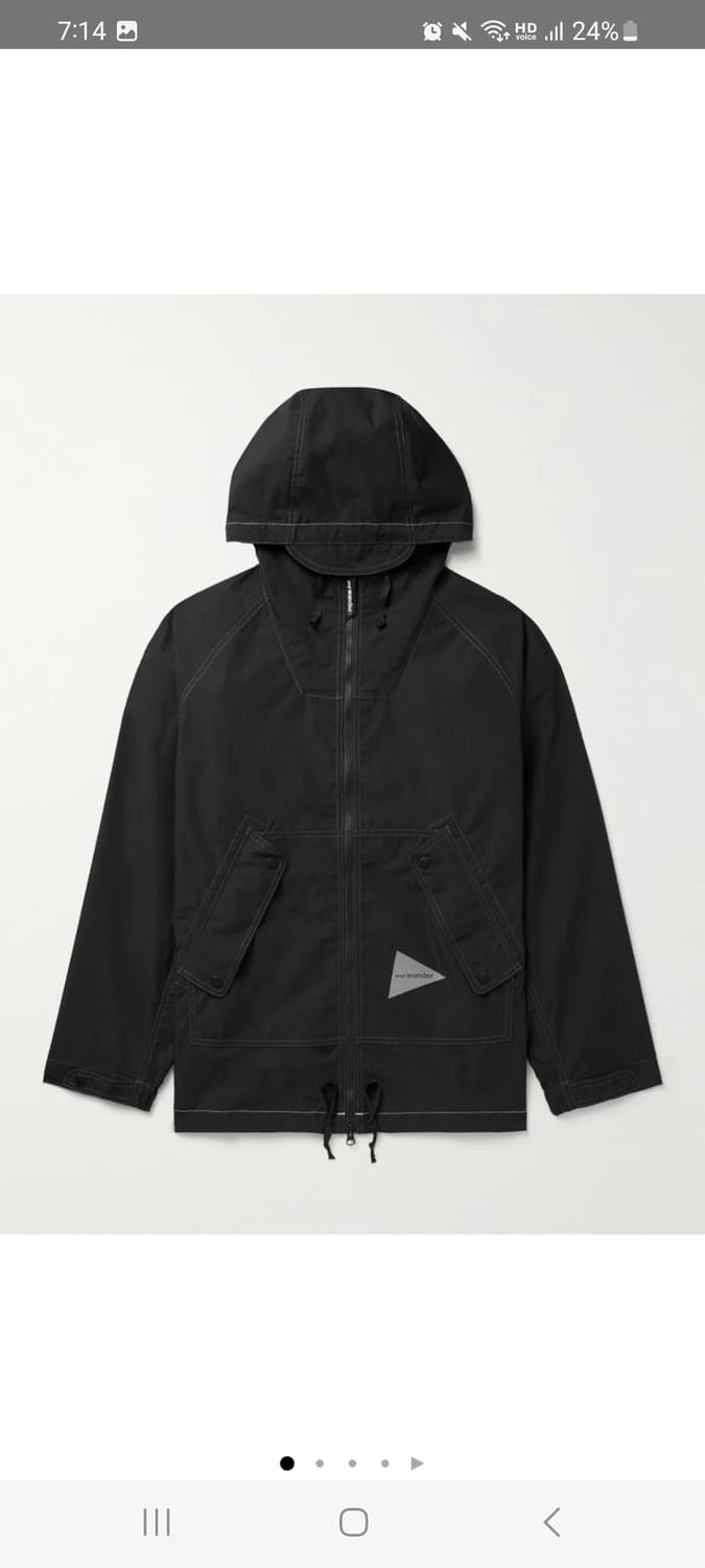 앤드원더 터츠 아라미드 후드 자켓 상품이미지1