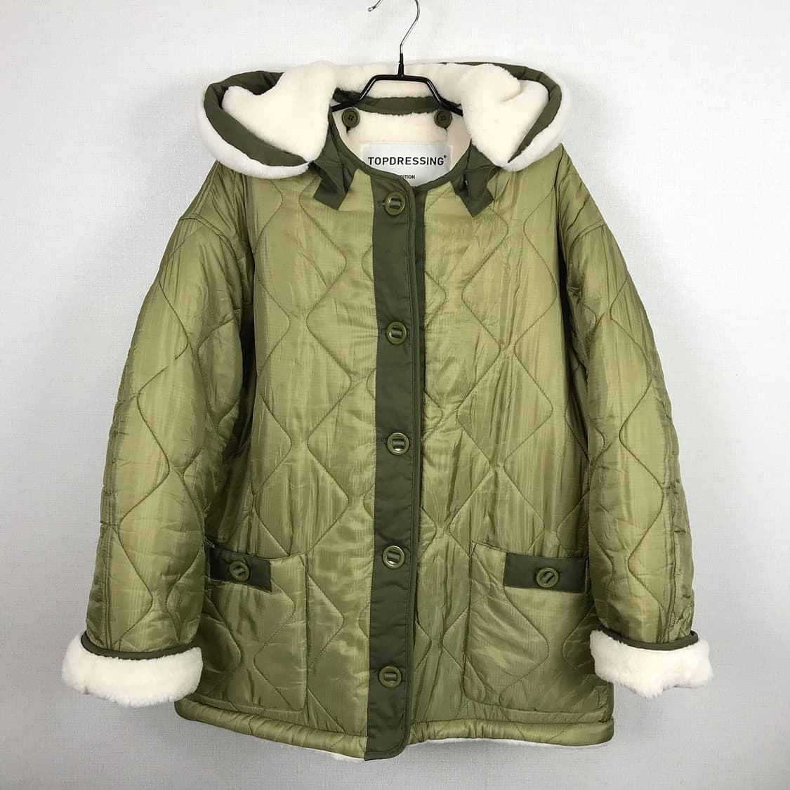 탑드레싱 오버핏 퀼팅 깔깔이 여성 겨울 점퍼 상품이미지1