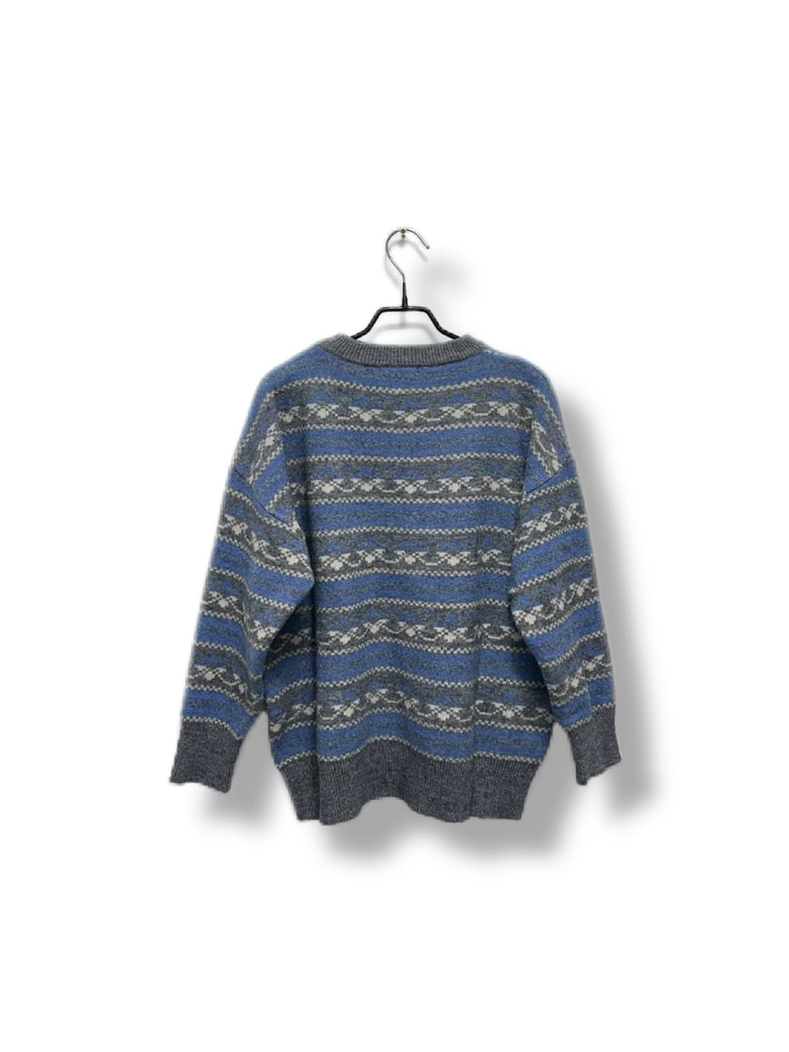 빈티지 스트라이프 패턴 니트 상품이미지4