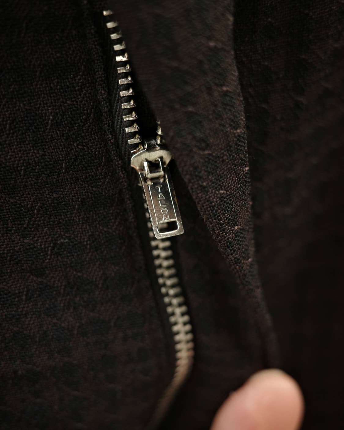 50‘s 빈티지 레이온 자카드 테일러 와이드 슬랙스 상품이미지4