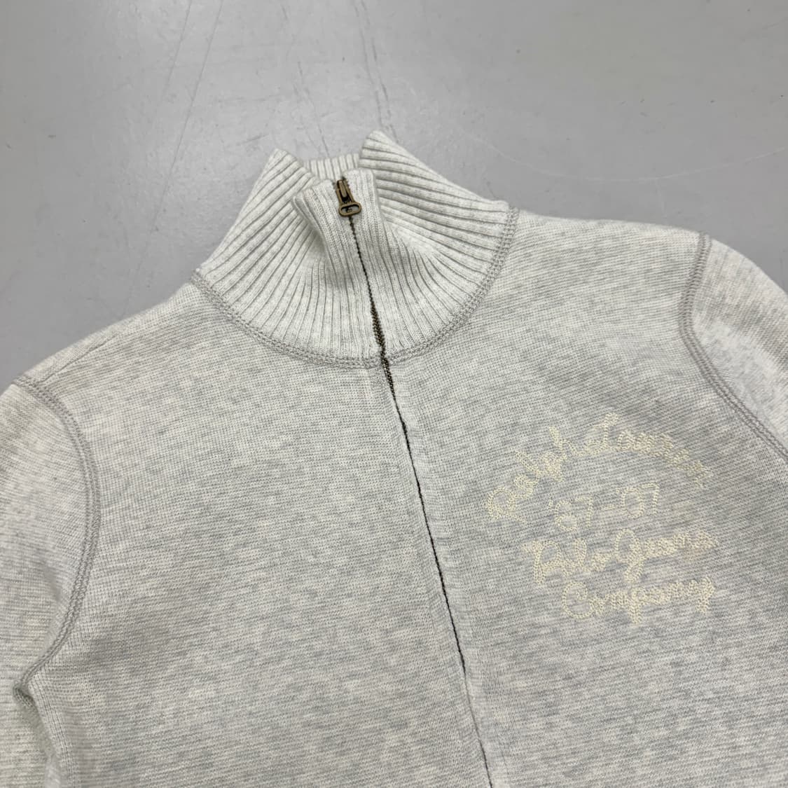 폴로 Y2K 딱붙 코튼 집업 상품이미지3