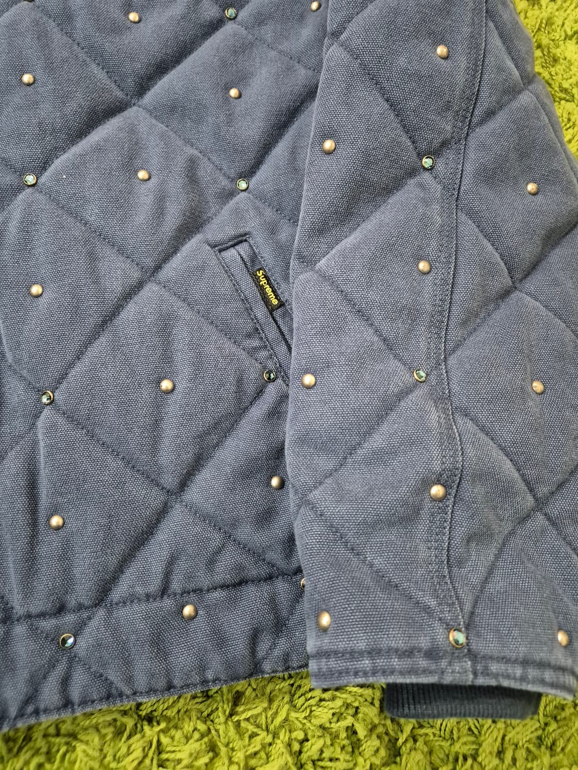 Supreme x B.B. Simon Quilted Work Jacket 상품이미지6