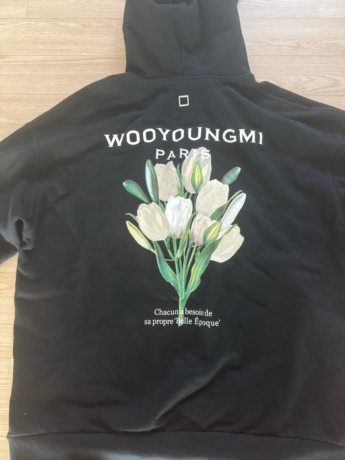 우영미 플라워 후드티 48사이즈 상품이미지1