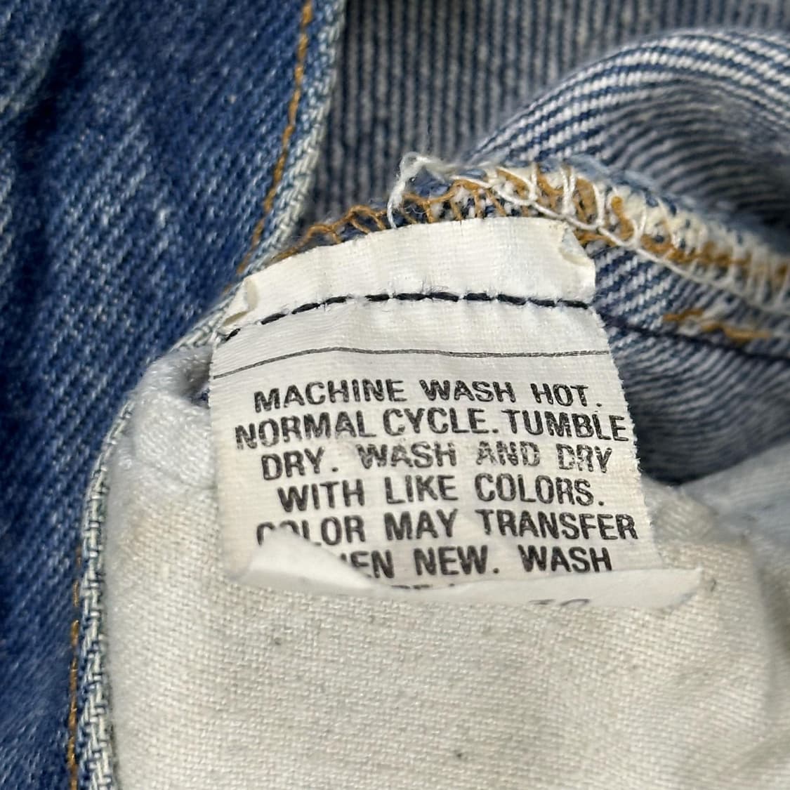 38 80s USA 리바이스 레귤러 트라우져 데님팬츠 상품이미지8
