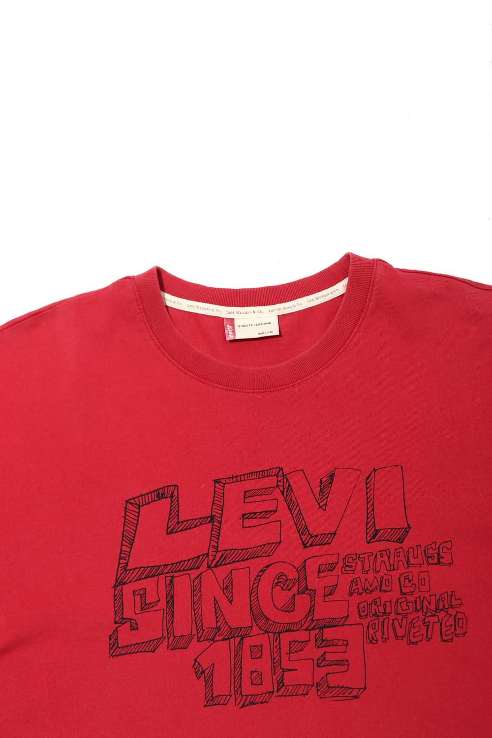 LEVIS 1853 텍스트 반팔 티셔츠 size L 상품이미지3