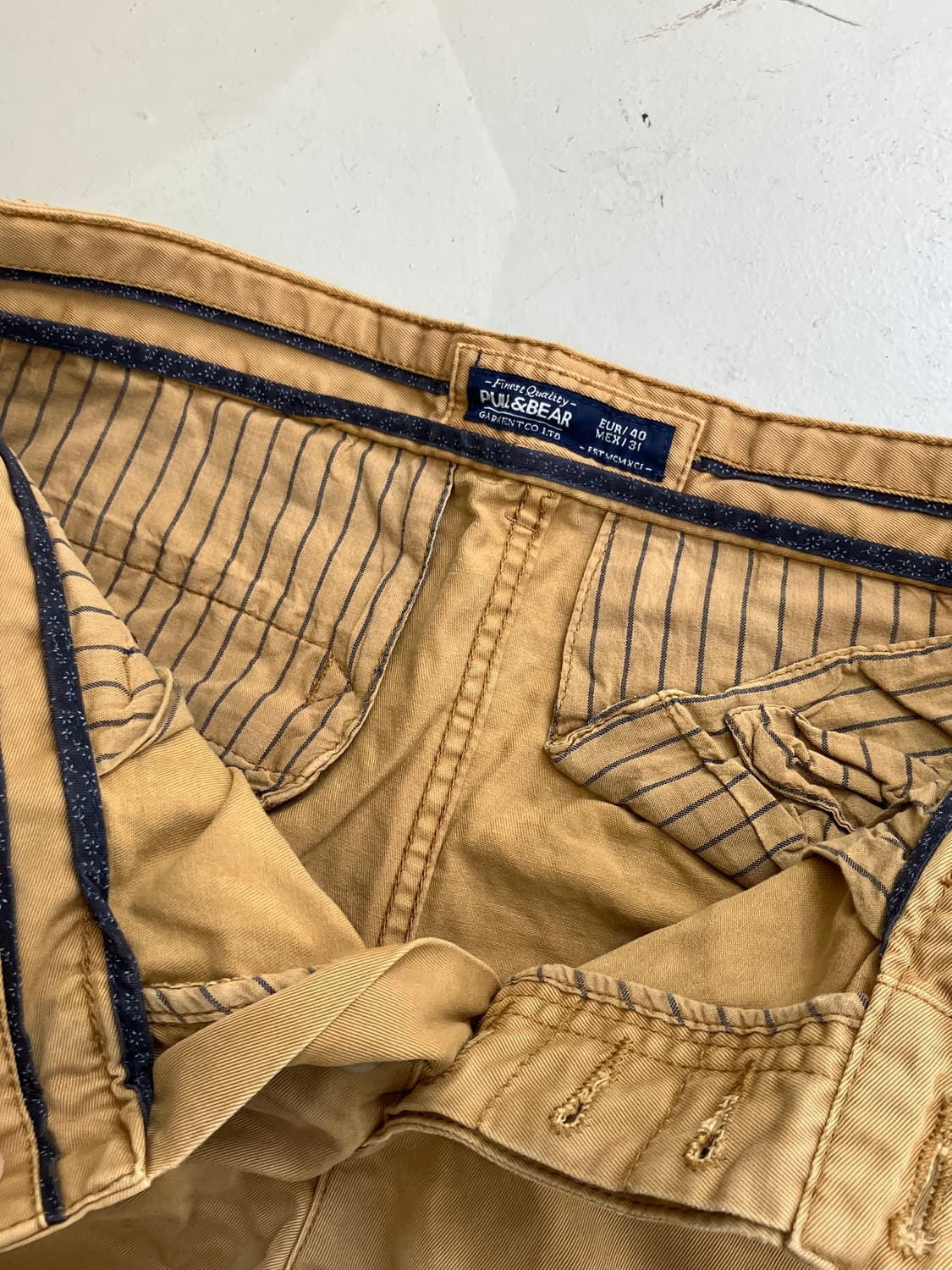 Pull&Bear 에스닉 패턴 치노 쇼츠 팬츠 32 상품이미지3