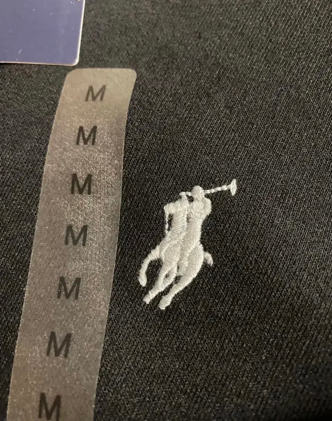 새상품) 폴로 랄프로렌 더블 니트 후드티 M 상품이미지3