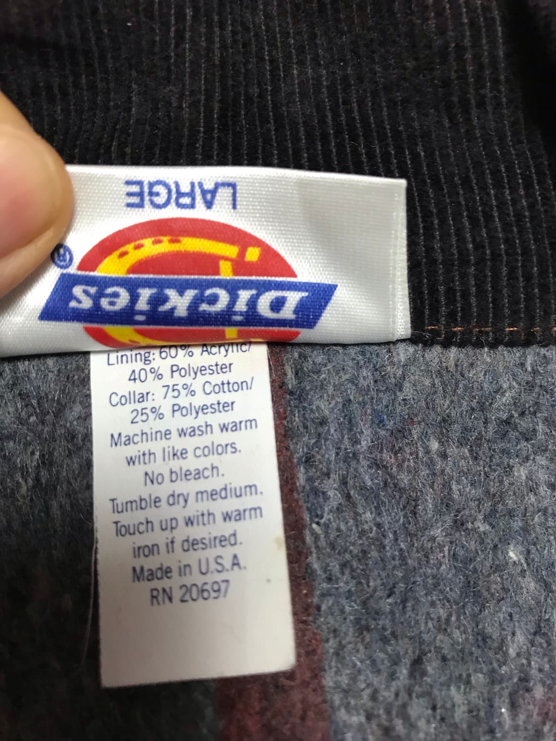 90's 디키즈 워크자켓 U.S.A. 상품이미지8