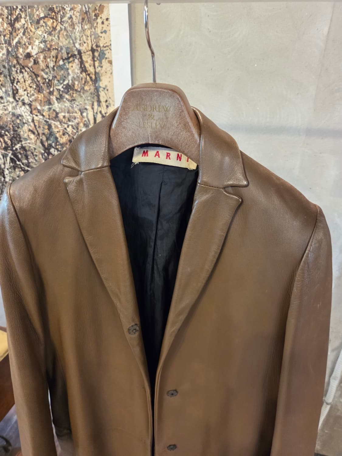 마르니 디어스킨 코트 상품이미지2