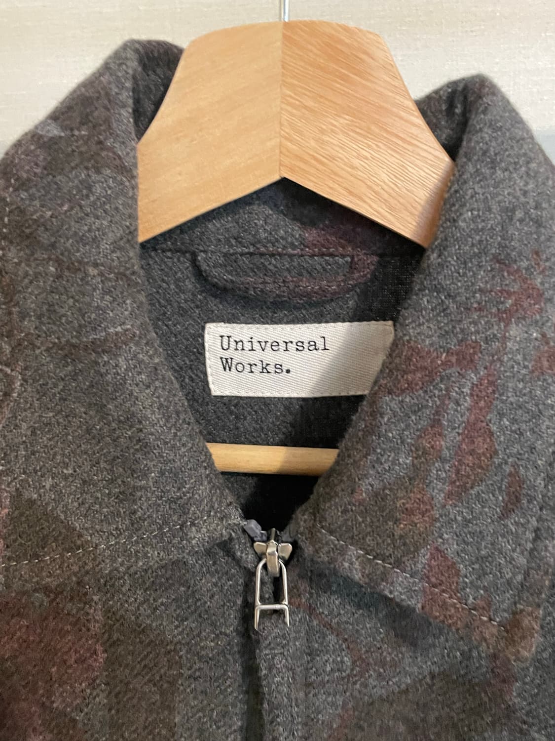 UNIVERSAL WORKS WINDCHEATER / Mid Grey 상품이미지7