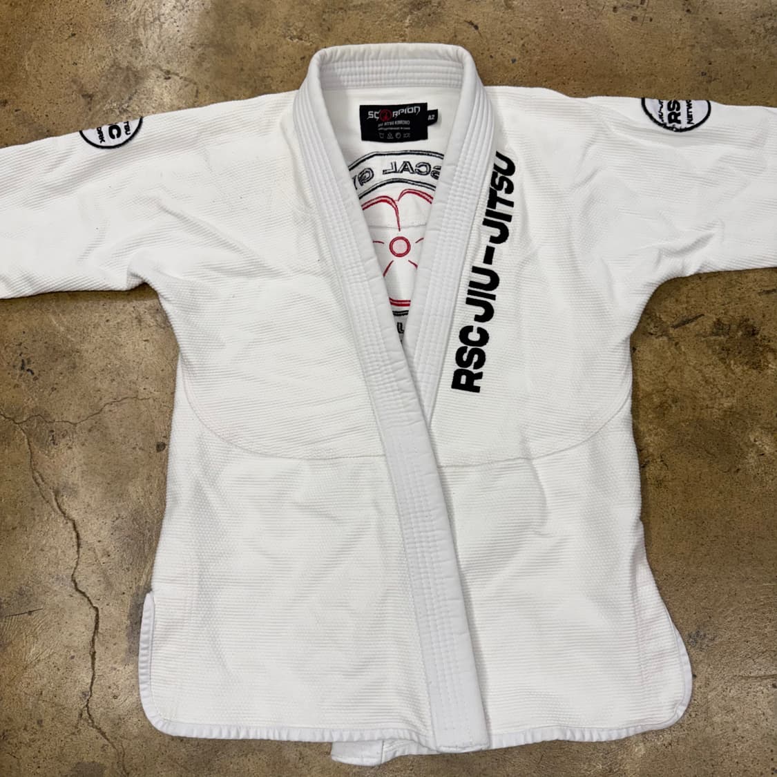 [정품] 스콜피온 주짓수 도복 화이트 A2 b10 상품이미지3