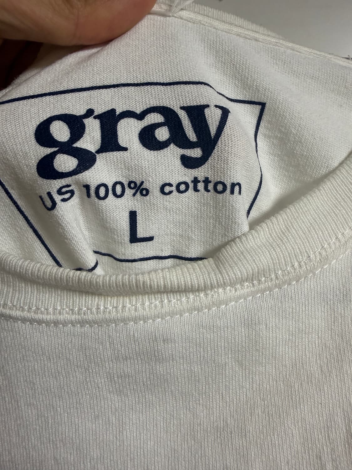 치와와티셔츠 gray  L  상품이미지5