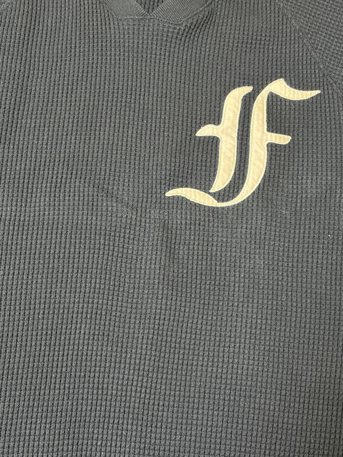 샵페어리 와플 맨투맨 네이비 상품이미지3