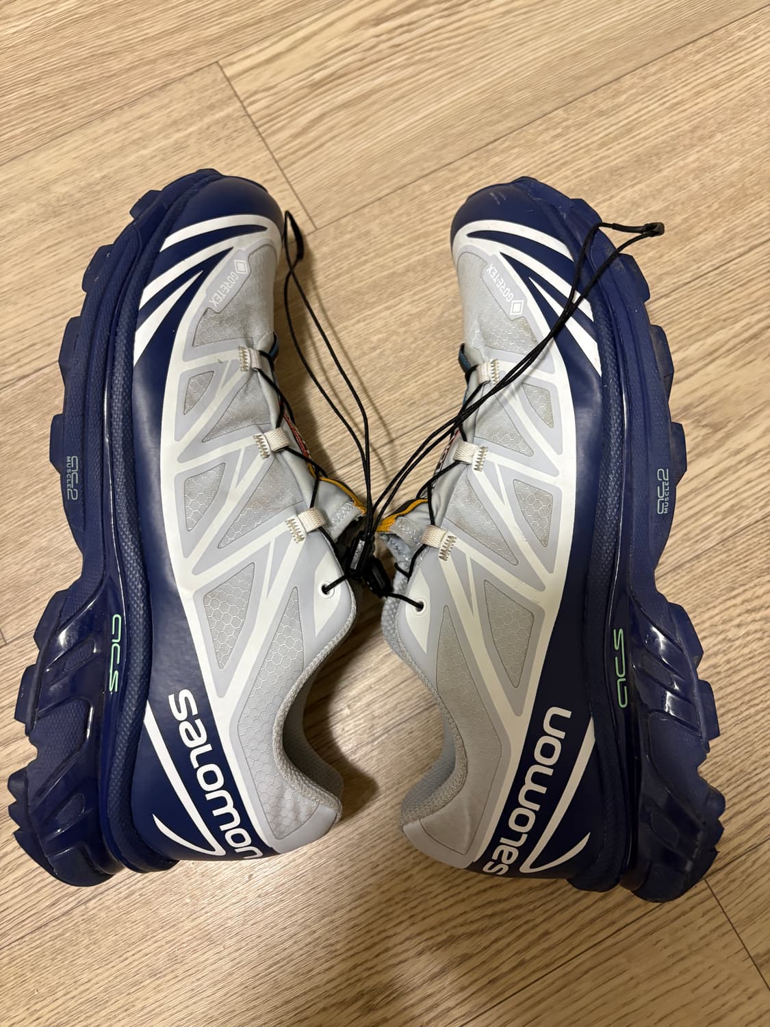 살로몬 XT-6 고어텍스 블루 프린트 헤더 상품이미지3