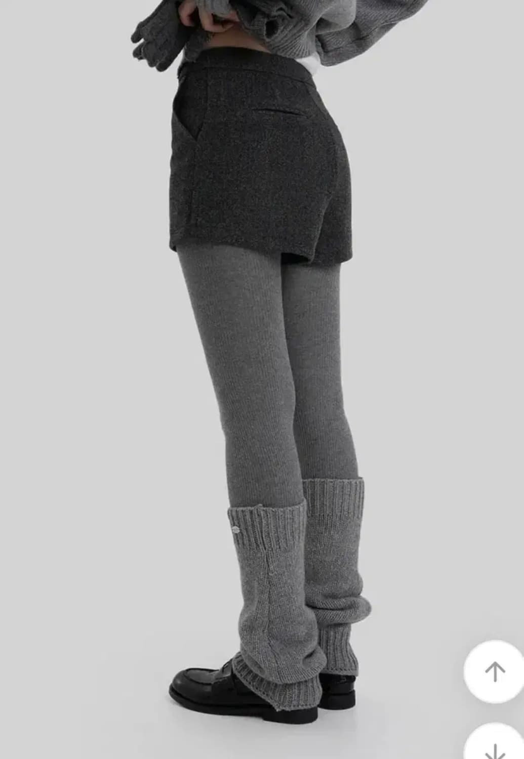 [택달린 새상품] 어텀 울쇼츠 겨울 반바지 (에이블리지그재그미세키서울st 상품이미지2