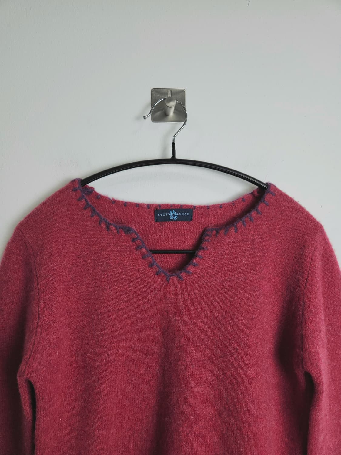 투톤 스티치 니트 상품이미지8