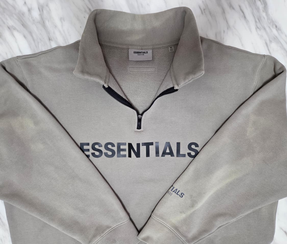 피오갓에센셜 하프집업 스웻셔츠  상품이미지3