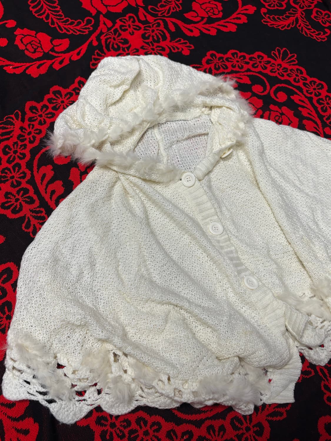 Fairy Grunge ..Lolita morigirl Fur cape 상품이미지2