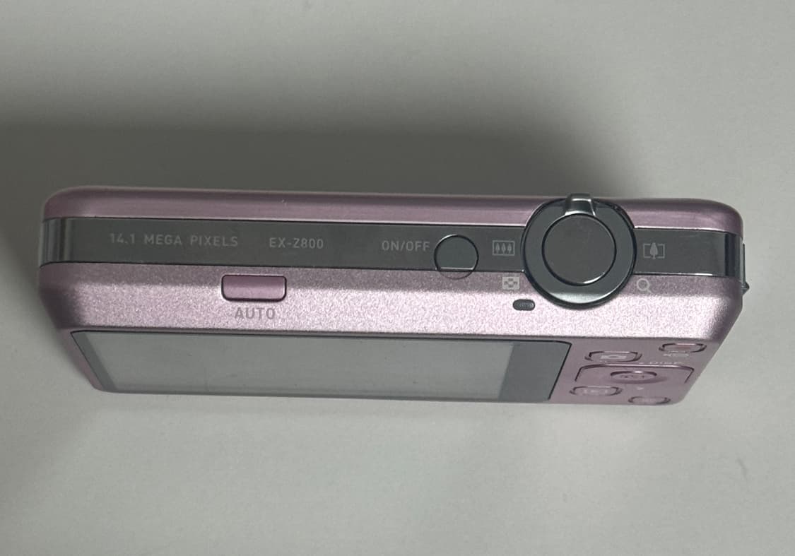 카시오 엑슬림 z800 연핑크  상품이미지3