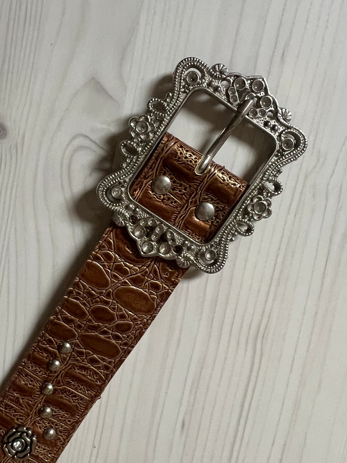 빈티지 웨스턴 카우보이 벨트 상품이미지2