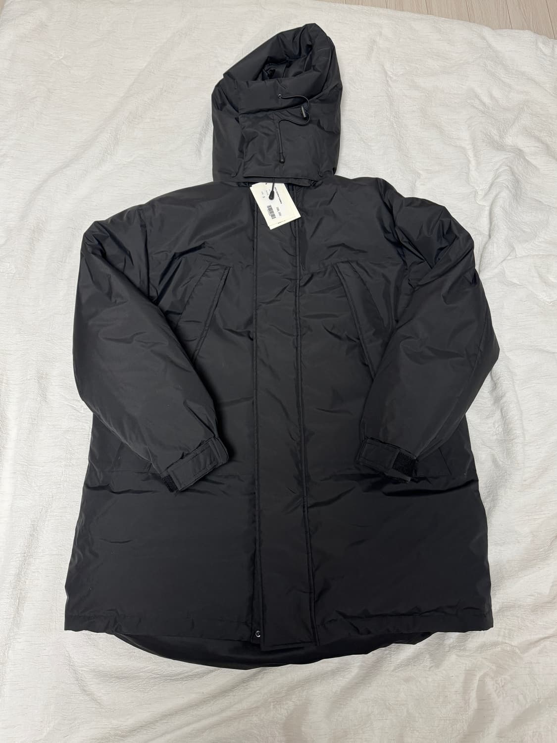 퍼블릭피겨 PCU 다운 패딩 파카 - 블랙 2사이즈 상품이미지1