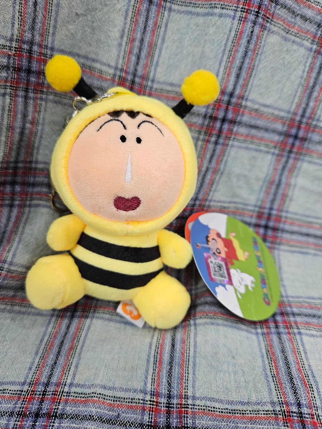짱구는 못말려 맹구 꿀벌 인형 키링  상품이미지1