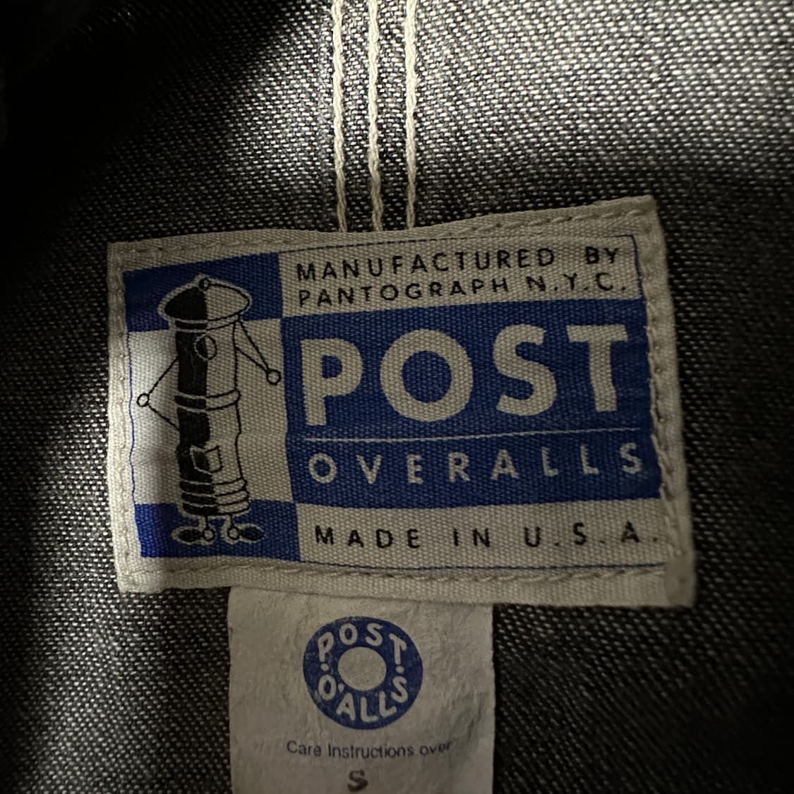 POST OVERALLS overall jacket denim 상품이미지4