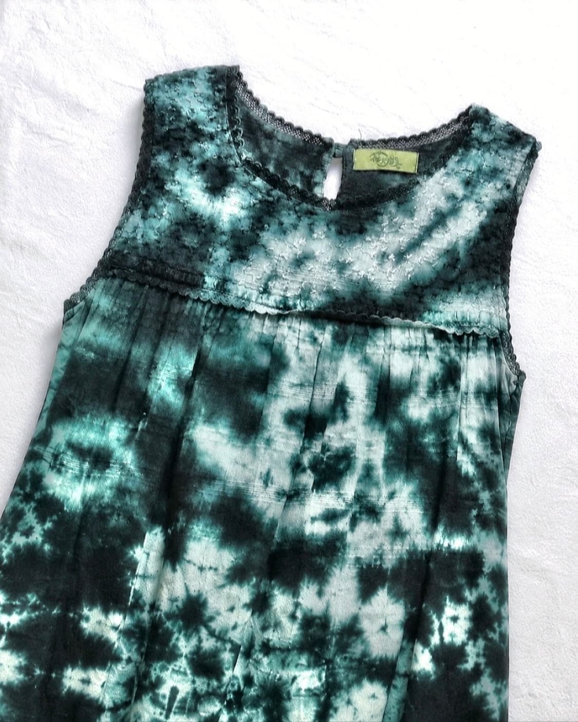 deep forest tie-dye sleeveless dress 상품이미지2