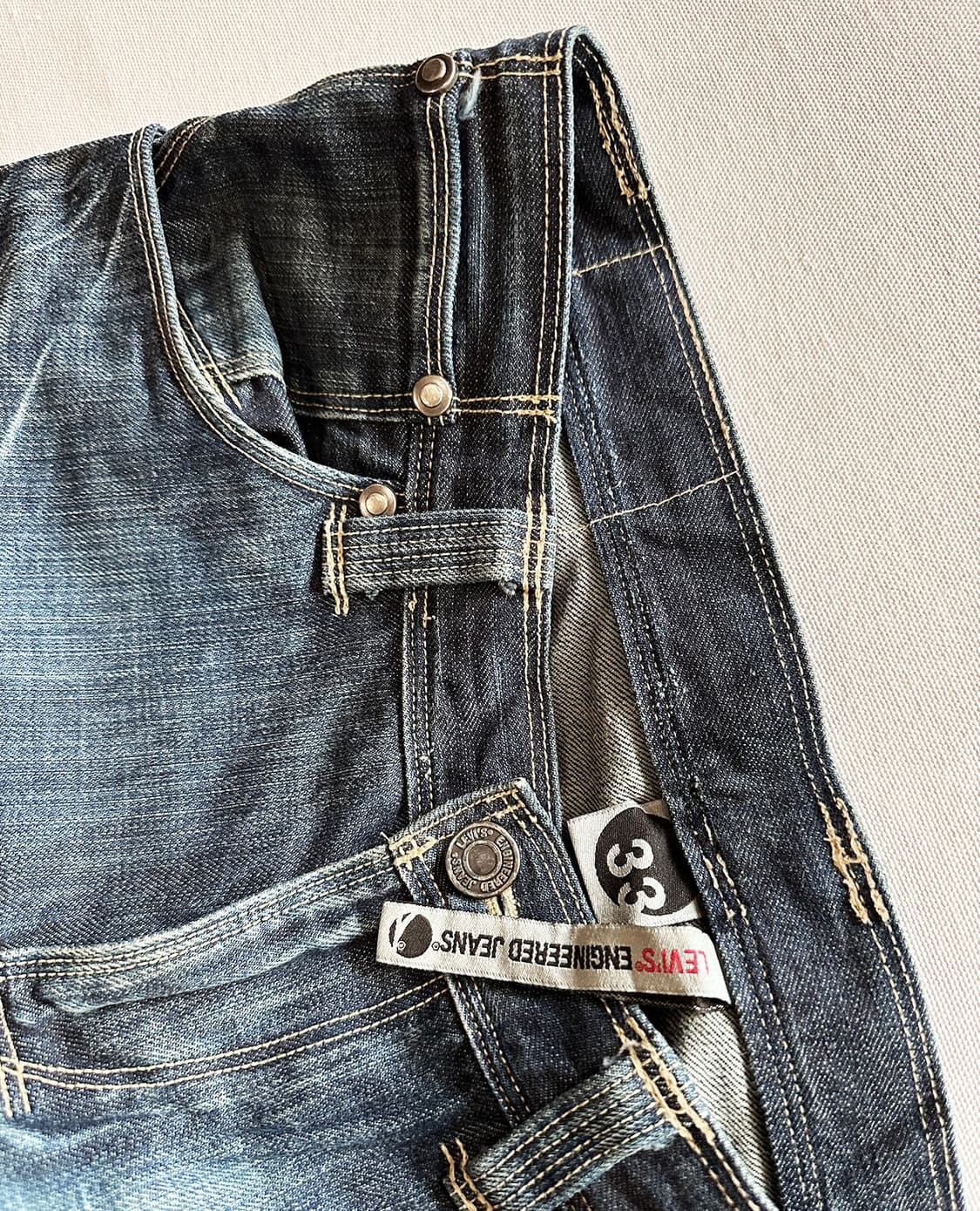 LEVI'S engineered june9 1999 w33 상품이미지9