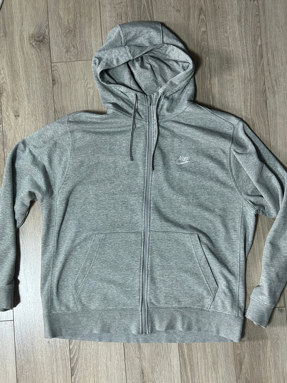 나이키 회색 후드집업 상품이미지1