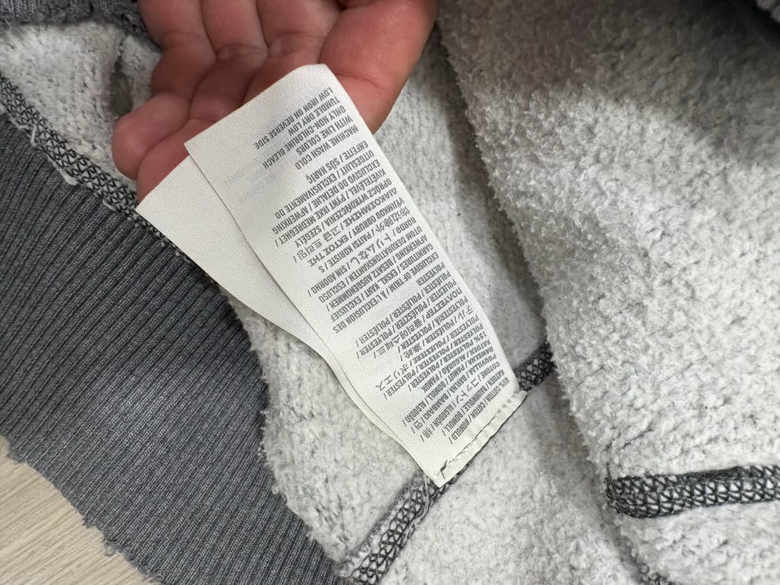 아베크롬비 시그니처 순록 후드집업 그레이 상품이미지5