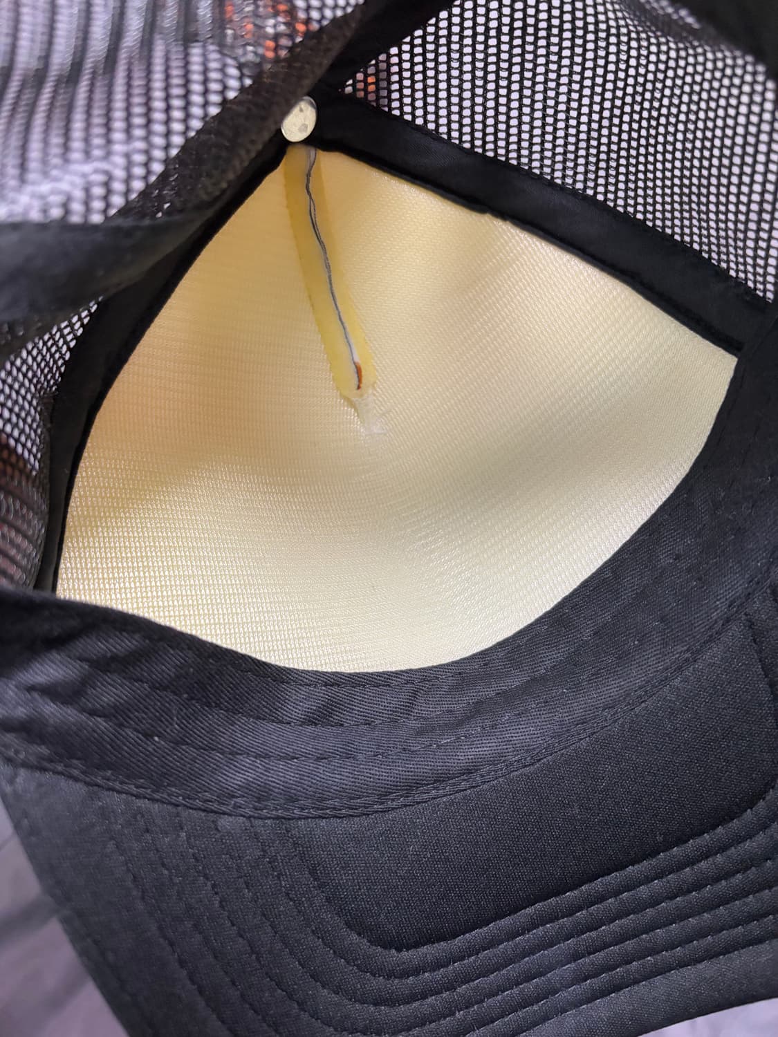 써넥트 버거 트러커 캡 블랙 상품이미지5