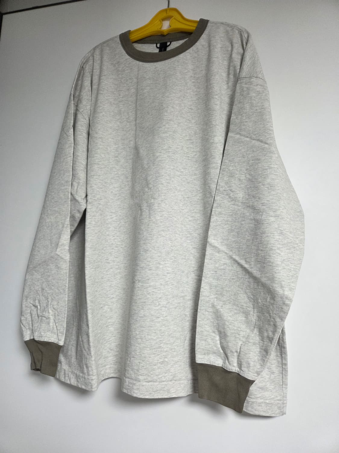 [1] 모이프 링거 롱슬리브 티 헤더오트밀 상품이미지1