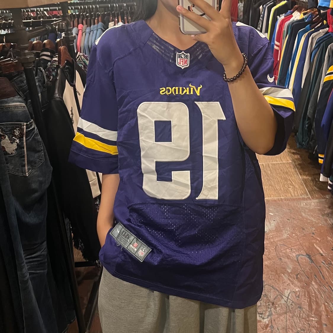 [HI]NFL 풋볼져지 반팔티 퍼플 상품이미지2